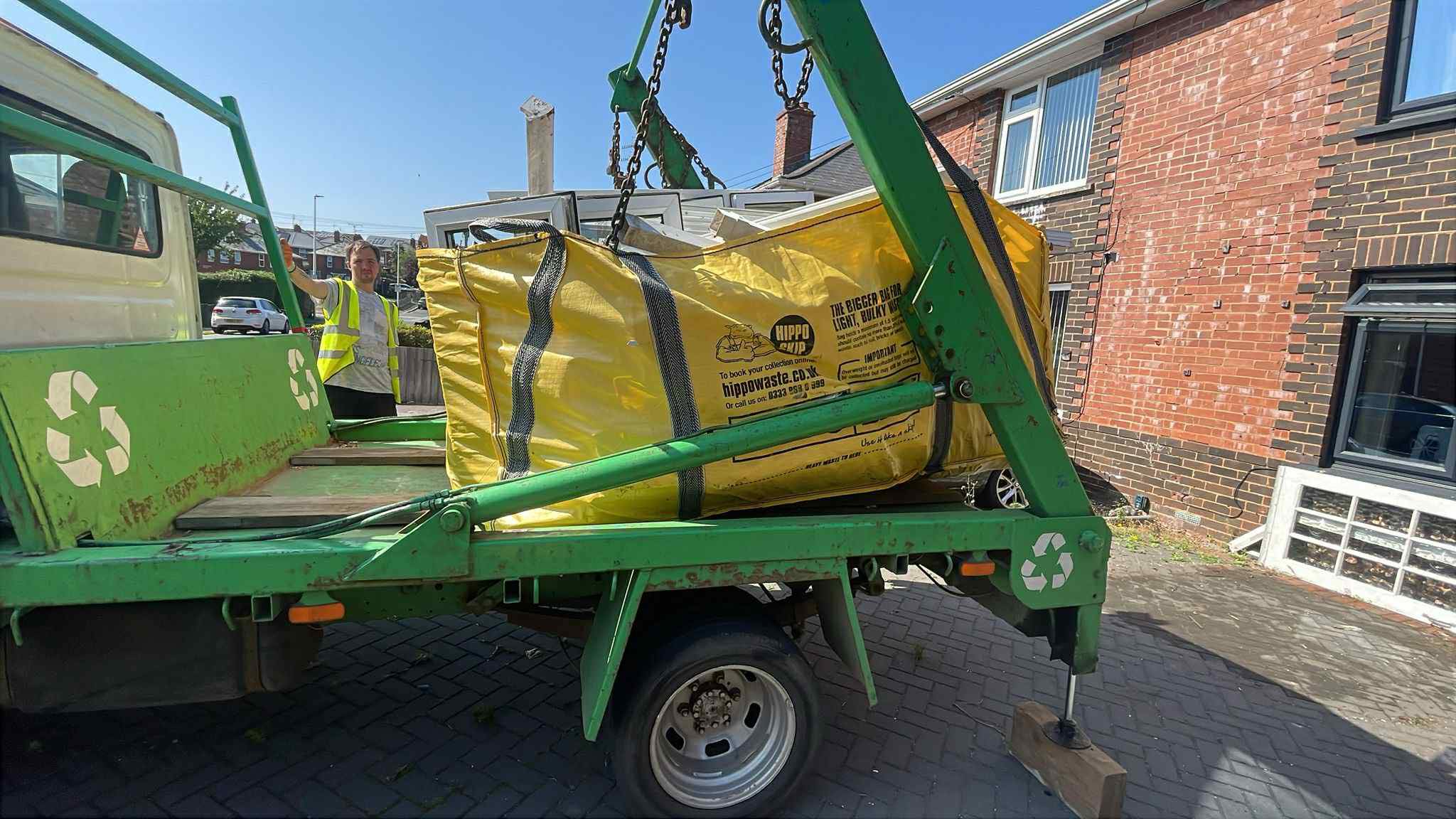 4.5 cubic yard skip bag